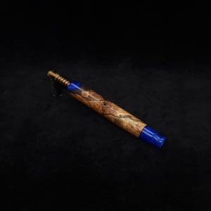 This image portrays Diamond S.T. Dynavap XL Burl Hybrid Stem + Matching M.P.-NEW! by Dovetail Woodwork.