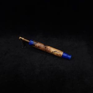 This image portrays Diamond S.T. Dynavap XL Burl Hybrid Stem + Matching M.P.-NEW! by Dovetail Woodwork.