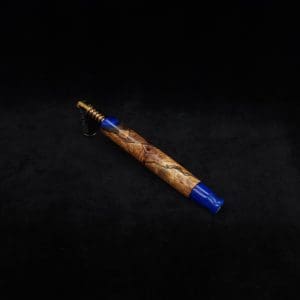 This image portrays Diamond S.T. Dynavap XL Burl Hybrid Stem + Matching M.P.-NEW! by Dovetail Woodwork.