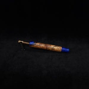 This image portrays Diamond S.T. Dynavap XL Burl Hybrid Stem + Matching M.P.-NEW! by Dovetail Woodwork.