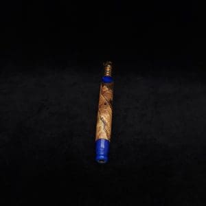 This image portrays Diamond S.T. Dynavap XL Burl Hybrid Stem + Matching M.P.-NEW! by Dovetail Woodwork.