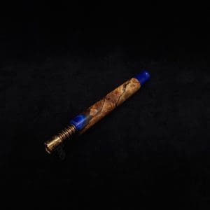 This image portrays Diamond S.T. Dynavap XL Burl Hybrid Stem + Matching M.P.-NEW! by Dovetail Woodwork.