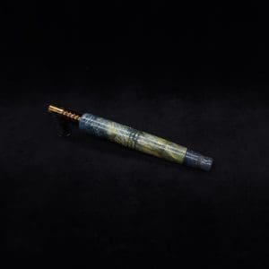 This image portrays Straight Taper XL-Dynavap Burl Stem + Matching M.P. - NEW! by Dovetail Woodwork.