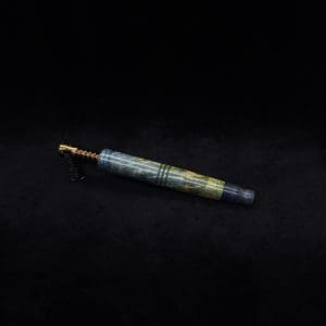 This image portrays Straight Taper XL-Dynavap Burl Stem + Matching M.P. - NEW! by Dovetail Woodwork.