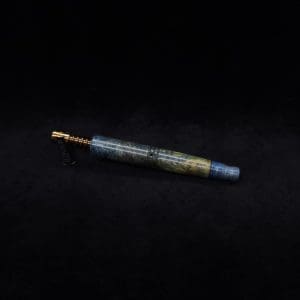 This image portrays Straight Taper XL-Dynavap Burl Stem + Matching M.P. - NEW! by Dovetail Woodwork.