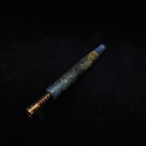 This image portrays Straight Taper XL-Dynavap Burl Stem + Matching M.P. - NEW! by Dovetail Woodwork.