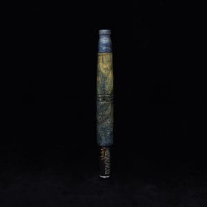 This image portrays Straight Taper XL-Dynavap Burl Stem + Matching M.P. - NEW! by Dovetail Woodwork.