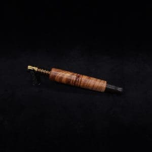 This image portrays Straight Taper (Standard) Burl-Dynavap Stem + Blackwood M.P. - NEW! by Dovetail Woodwork.