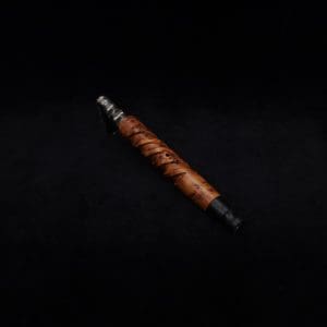 This image portrays Helical Dynavap XL Exhibition Grade Thuya Burl Stem + Matching Mouthpiece-NEW! by Dovetail Woodwork.