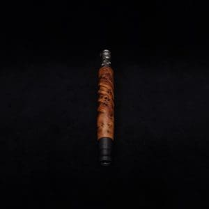 This image portrays Helical Dynavap XL Exhibition Grade Thuya Burl Stem + Matching Mouthpiece-NEW! by Dovetail Woodwork.