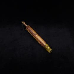 This image portrays Straight Taper XL-Dynavap Burl Stem + Matching M.P. - NEW! by Dovetail Woodwork.