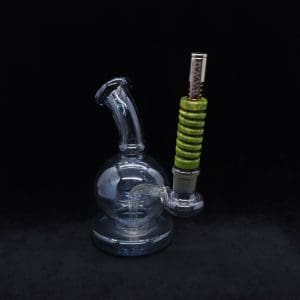 This image portrays Dynavap 14mm WPA/Stem-S.S. Metal Core-NEW! by Dovetail Woodwork.