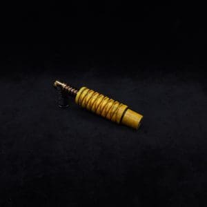 This image portrays Dynavap Spiraled 3D Weave14mm WPA/Stem-S.S. Metal Core-NEW! by Dovetail Woodwork.