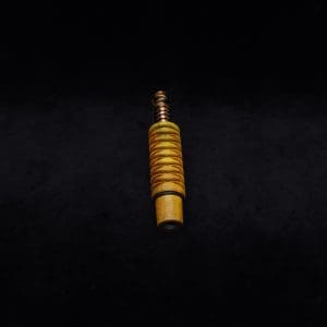 This image portrays Dynavap Spiraled 3D Weave14mm WPA/Stem-S.S. Metal Core-NEW! by Dovetail Woodwork.