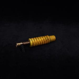 This image portrays Dynavap Spiraled 3D Weave14mm WPA/Stem-S.S. Metal Core-NEW! by Dovetail Woodwork.