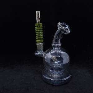 This image portrays Dynavap 14mm WPA/Stem-S.S. Metal Core-NEW! by Dovetail Woodwork.