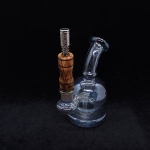 This image portrays Dynavap High Class 14mm WPA/Stem + Mouthpiece-NEW! by Dovetail Woodwork.