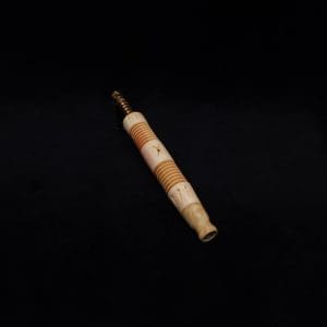 This image portrays Dynavap XL X-Fin Burl Stem + Matching M.P.-NEW! by Dovetail Woodwork.