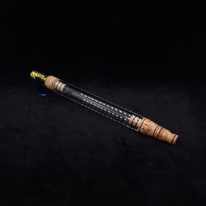 This image portrays Dynavap 3XL Boro-Glass/Wood Specialty Stem Setup-NEW! by Dovetail Woodwork.