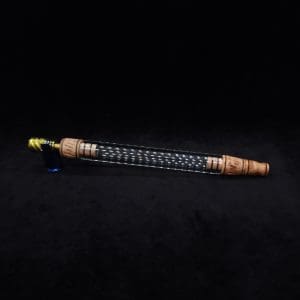 This image portrays Dynavap 3XL Boro-Glass/Wood Specialty Stem Setup-NEW! by Dovetail Woodwork.