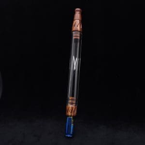 This image portrays Dynavap 3XL Boro-Glass/Wood Specialty Stem Setup-NEW! by Dovetail Woodwork.