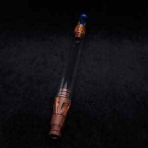 This image portrays Dynavap 3XL Boro-Glass/Wood Specialty Stem Setup-NEW! by Dovetail Woodwork.