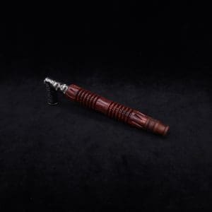 This image portrays Dynavap XL X-Fin Cocobolo Wood Stem + Matched High Class M.P.-NEW! by Dovetail Woodwork.