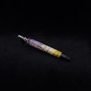 This image portrays Blunt/Spliff Dynavap XL Wood Stem + Matched Ebony M.P.-NEW! by Dovetail Woodwork.