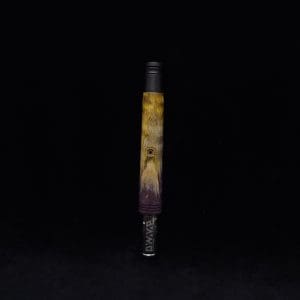 This image portrays Blunt/Spliff Dynavap XL Wood Stem + Matched Ebony M.P.-NEW! by Dovetail Woodwork.