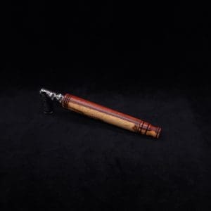 This image portrays Blunt/Spliff Dynavap XL Specialty Bloodwood Stem + Book-Matched M.P.-NEW! by Dovetail Woodwork.