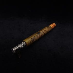 This image portrays Cascades Dynavap XL Burl Stem + Matched M.P.-NEW/2025 by Dovetail Woodwork.