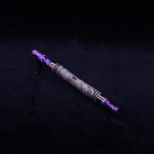 This image portrays The Dynavap WoodWynd-Customized/Anodized Dovetail Woodwork Variant-Special! by Dovetail Woodwork.