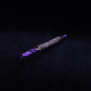 This image portrays The Dynavap WoodWynd-Customized/Anodized Dovetail Woodwork Variant-Special! by Dovetail Woodwork.