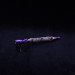 This image portrays The Dynavap WoodWynd-Customized/Anodized Dovetail Woodwork Variant-Special! by Dovetail Woodwork.