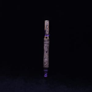 This image portrays The Dynavap WoodWynd-Customized/Anodized Dovetail Woodwork Variant-Special! by Dovetail Woodwork.