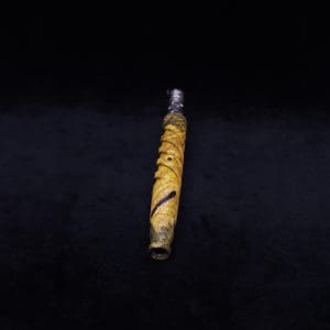 This image portrays Helical Dynavap XL Burl Stem + Book-Matched M.P.-NEW! by Dovetail Woodwork.