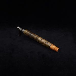 This image portrays Cascades Dynavap XL Burl Stem + Matched M.P.-NEW/2025 by Dovetail Woodwork.