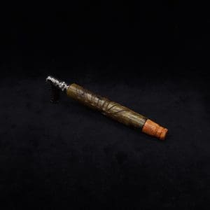 This image portrays Cascades Dynavap XL Burl Stem + Matched M.P.-NEW/2025 by Dovetail Woodwork.