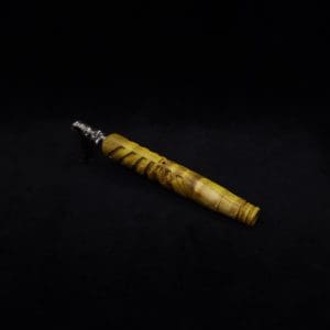 This image portrays Cascades Dynavap XL Burl Stem + Matched M.P.-NEW/2025 by Dovetail Woodwork.