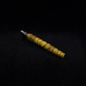 This image portrays Cascades Dynavap XL Burl Stem + Matched M.P.-NEW/2025 by Dovetail Woodwork.