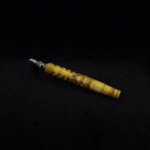 This image portrays Cascades Dynavap XL Burl Stem + Matched M.P.-NEW/2025 by Dovetail Woodwork.