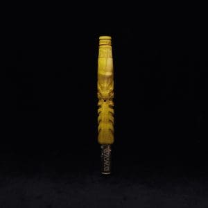 This image portrays Cascades Dynavap XL Burl Stem + Matched M.P.-NEW/2025 by Dovetail Woodwork.