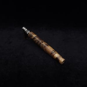 This image portrays Cascades Dynavap XL Burl Stem + Matched M.P.-NEW/2025 by Dovetail Woodwork.