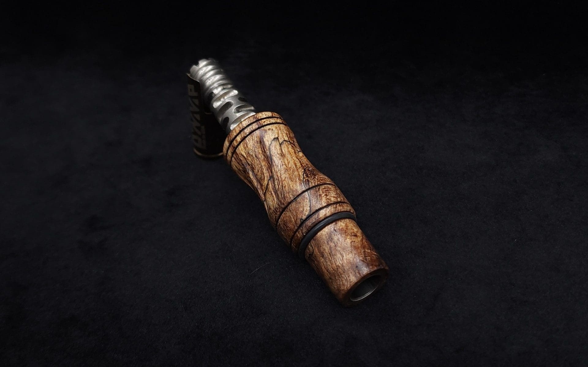 This image portrays Dynavap High Class 14mm WPA/Stem-NEW! by Dovetail Woodwork.