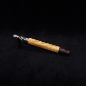 This image portrays Capped Dynavap XL Specialty Stem + Matched M.P.-NEW/2025 by Dovetail Woodwork.