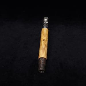 This image portrays Capped Dynavap XL Specialty Stem + Matched M.P.-NEW/2025 by Dovetail Woodwork.