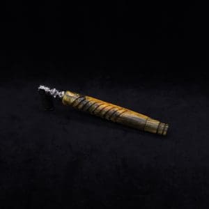 This image portrays Spinal Dynavap XL Burl Stem + Matched M.P.-NEW/2025 Version by Dovetail Woodwork.