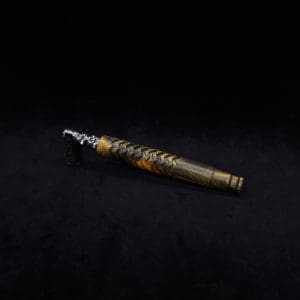 This image portrays Spinal Dynavap XL Burl Stem + Matched M.P.-NEW/2025 Version by Dovetail Woodwork.