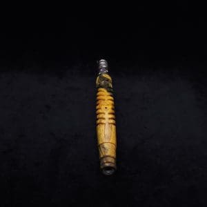 This image portrays Spinal Dynavap XL Burl Stem + Matched M.P.-NEW/2025 Version by Dovetail Woodwork.