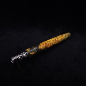 This image portrays Spinal Dynavap XL Burl Stem + Matched M.P.-NEW/2025 Version by Dovetail Woodwork.